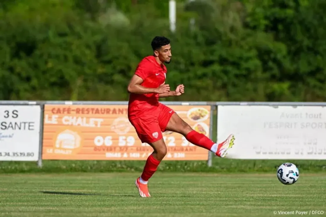 Nassim Titebah était à l’essai avec le groupe coaché par Baptiste Ridira