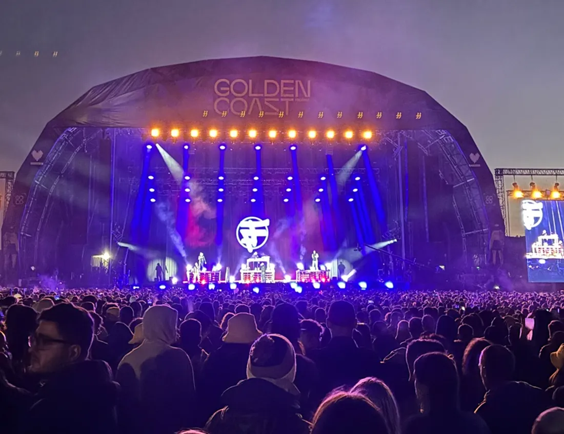 Plus de 50 000 spectateurs sont venus ce week-end sur le Golden Coast festival 