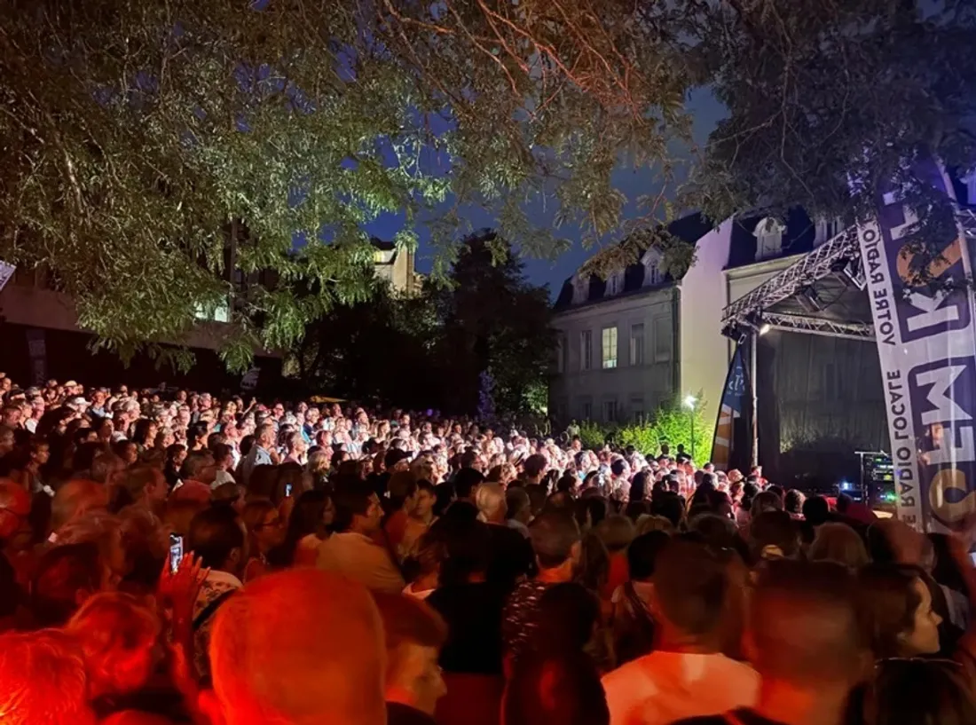 Il y avait du monde l'an dernier dans les jardins...
