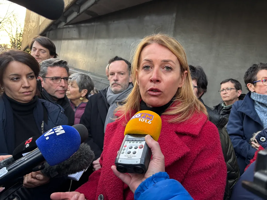 La maire de Dijon Nathalie Koenders fait partie du voyage.