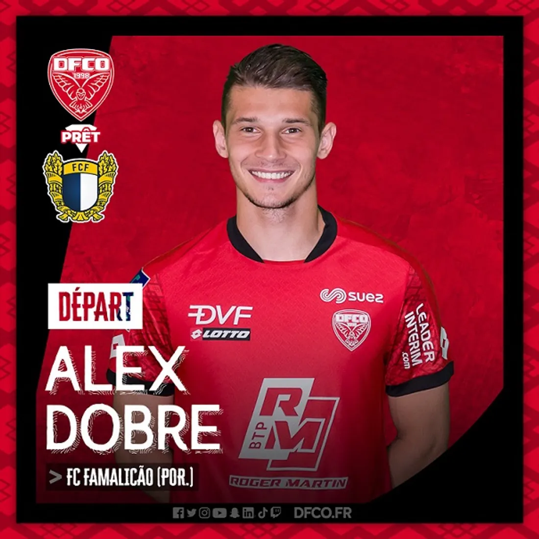 Alex Dobre quitte Dijon pour le Portugal 