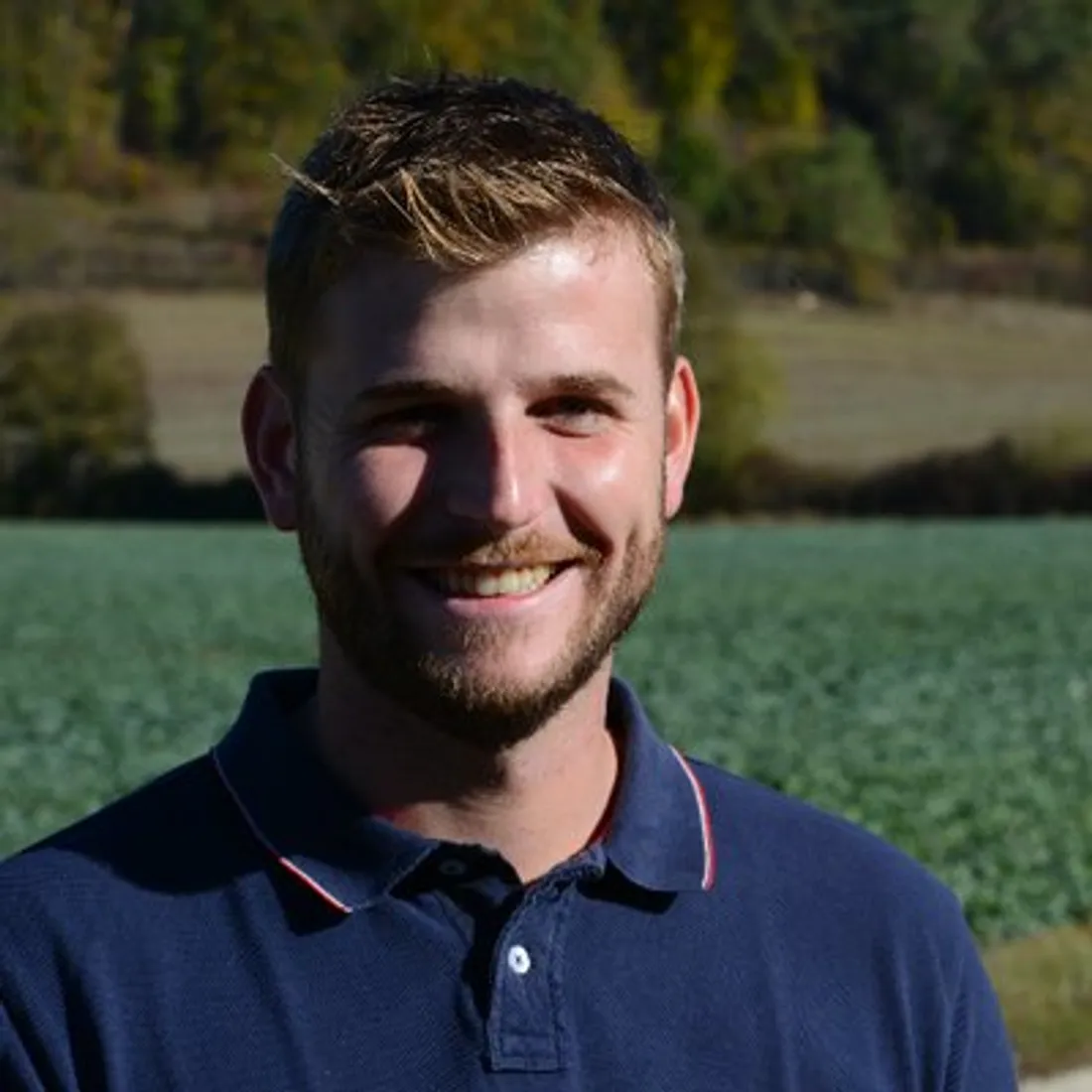 Baptiste Colson est président du syndicat « Jeunes agriculteurs » de Côte d’Or