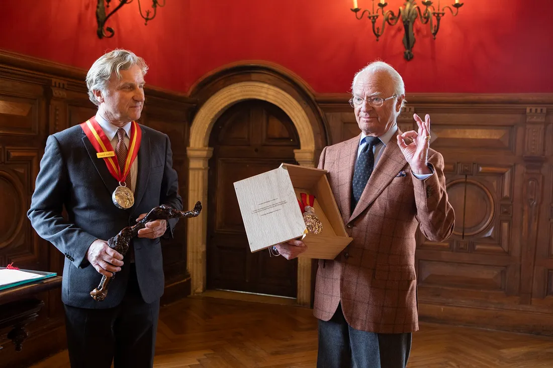 Carl XVI Gustaf, le Roi de Suède, était le mois dernier au château du Clos de Vougeot 