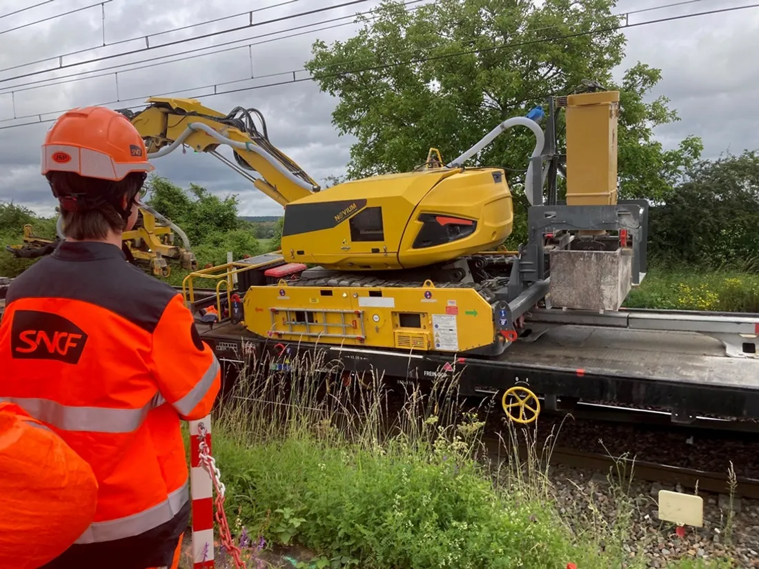 SNCF Réseau réalise des travaux de modernisation sur la ligne Dijon-Paris
