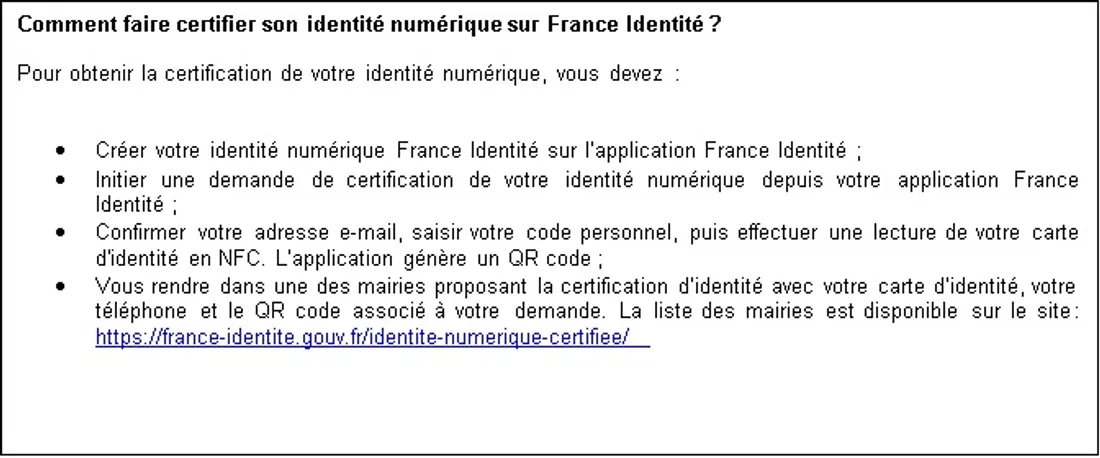 Comment faire certifier son identité numérique par France Identité ? 