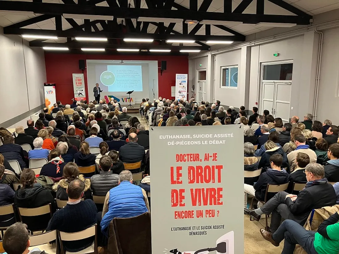 Cette conférence, organisée par l'association « Alliance VITA », avait lieu ce mardi à Dijon