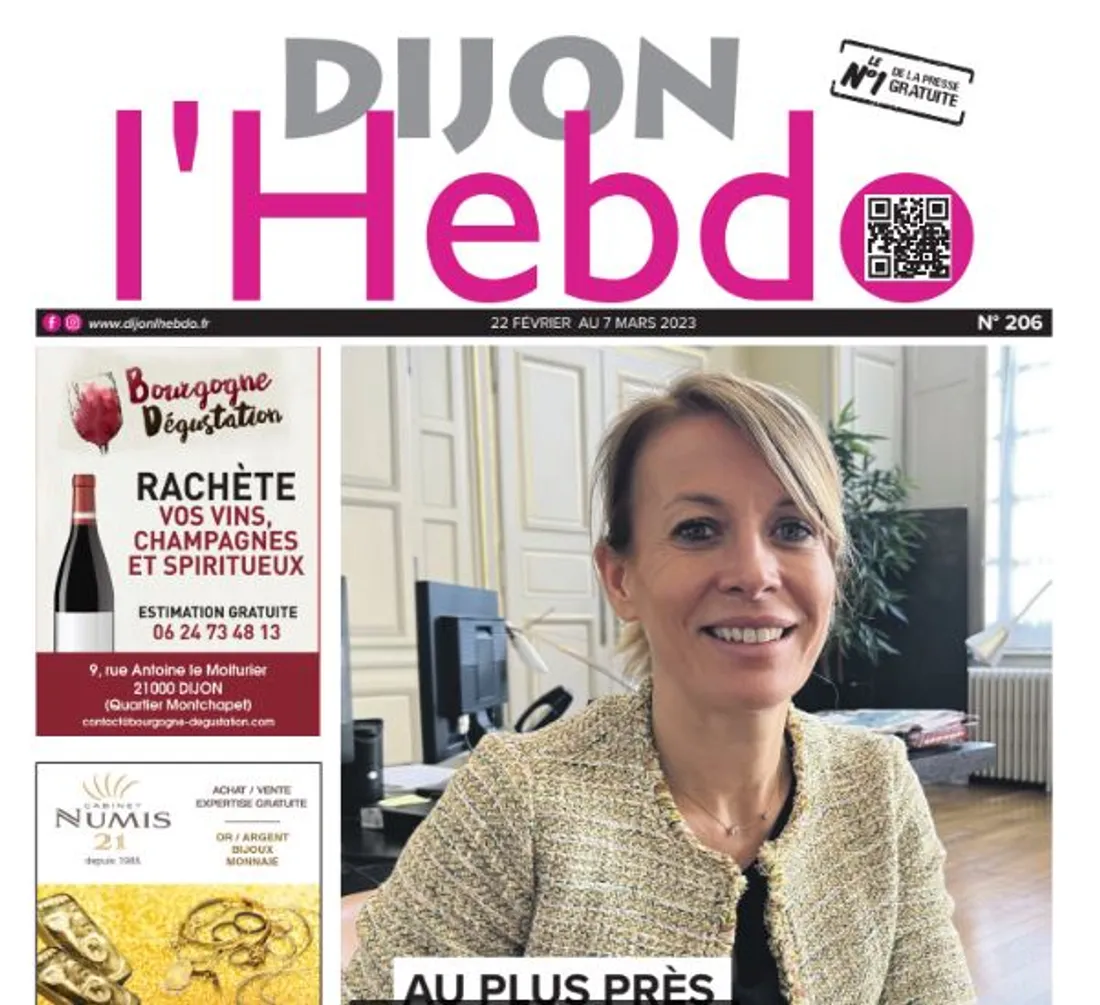 Le nouveau numéro de Dijon l'hebdo est paru ce mercredi 22 février 