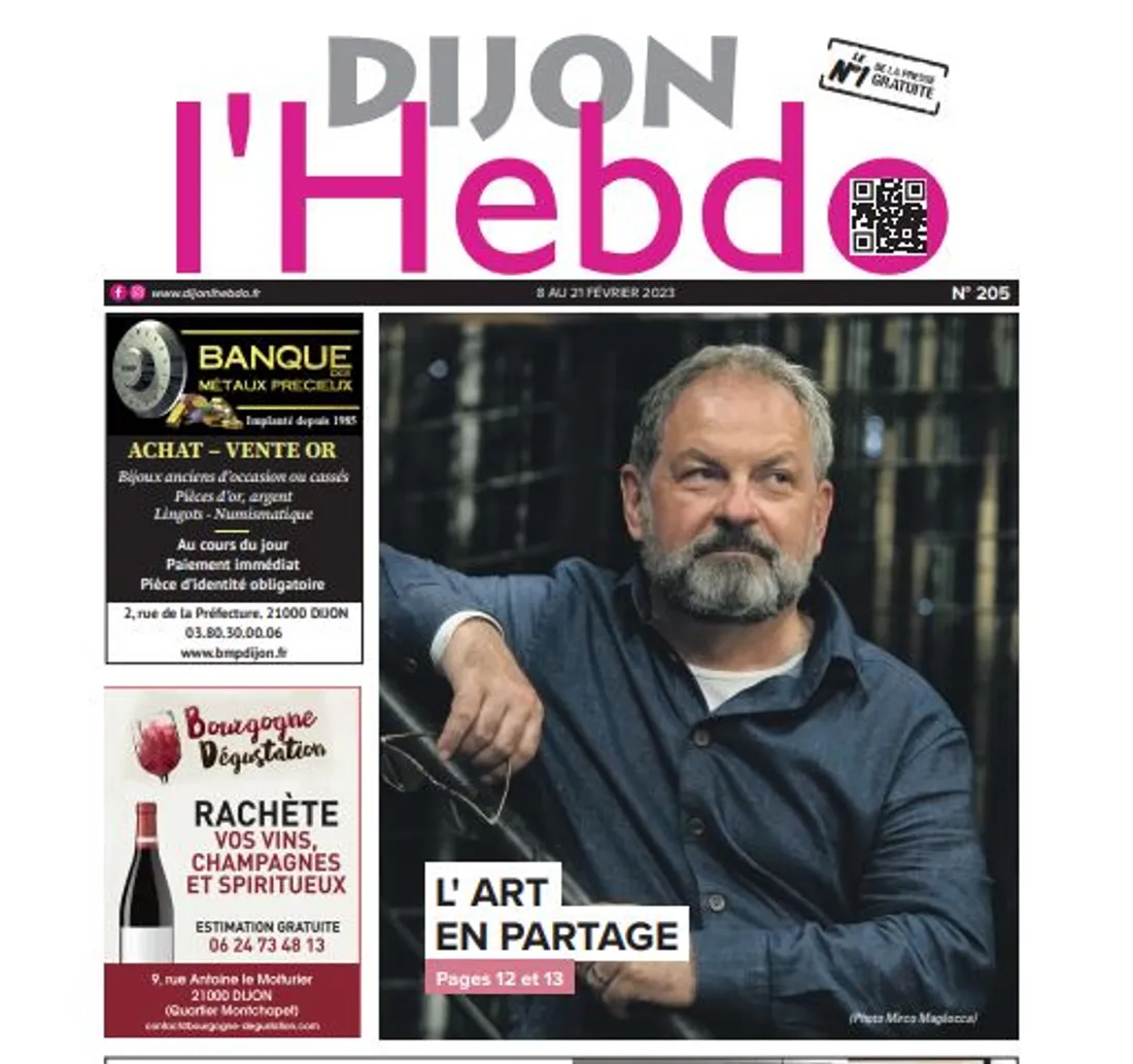 Le nouveau numéro du journal Dijon l’hebdo a été publié ce mercredi 8 février
