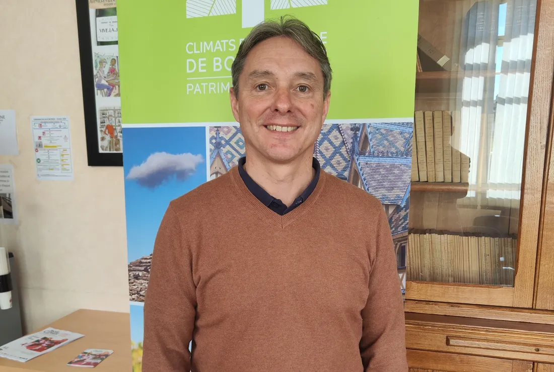 Bertrand Gauvrit est le directeur de l'association des Climats du vignoble de Bourgogne.