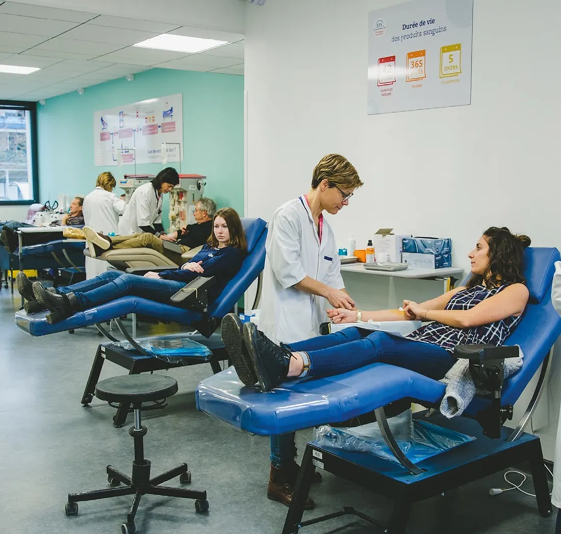 La collecte de sang aura lieu de 15h30 à 19h, à Talant