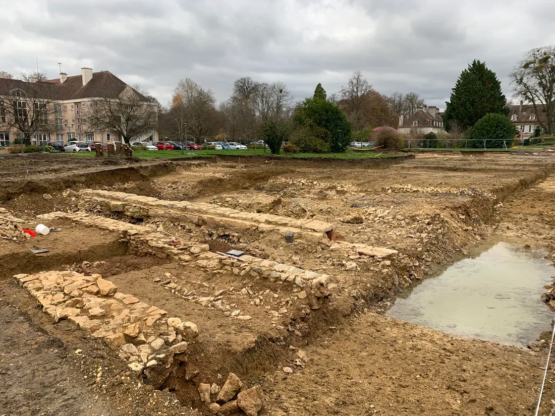 Des fouilles archéologiques ont eu lieu au centre hospitalier La Chartreuse.