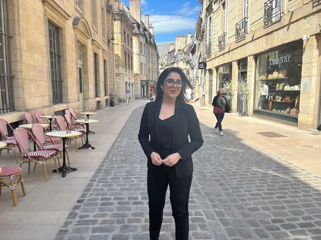 Nadjoua Belhadef, après la présentation estivale du cœur de ville de Dijon