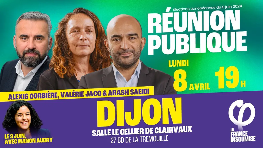 La réunion public sera tiendra à 19h au Cellier de Clairvaux, à Dijon.