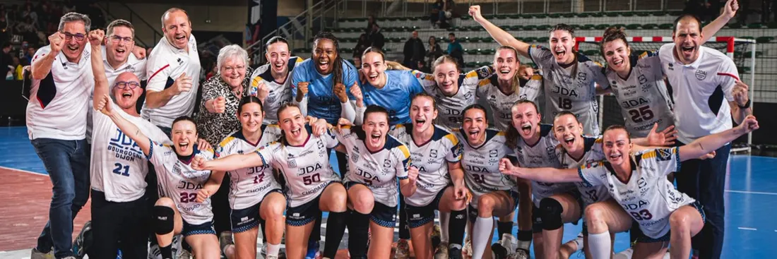 Les joueuses de la JDA Dijon handball disputent ce samedi la finale de la coupe de France 