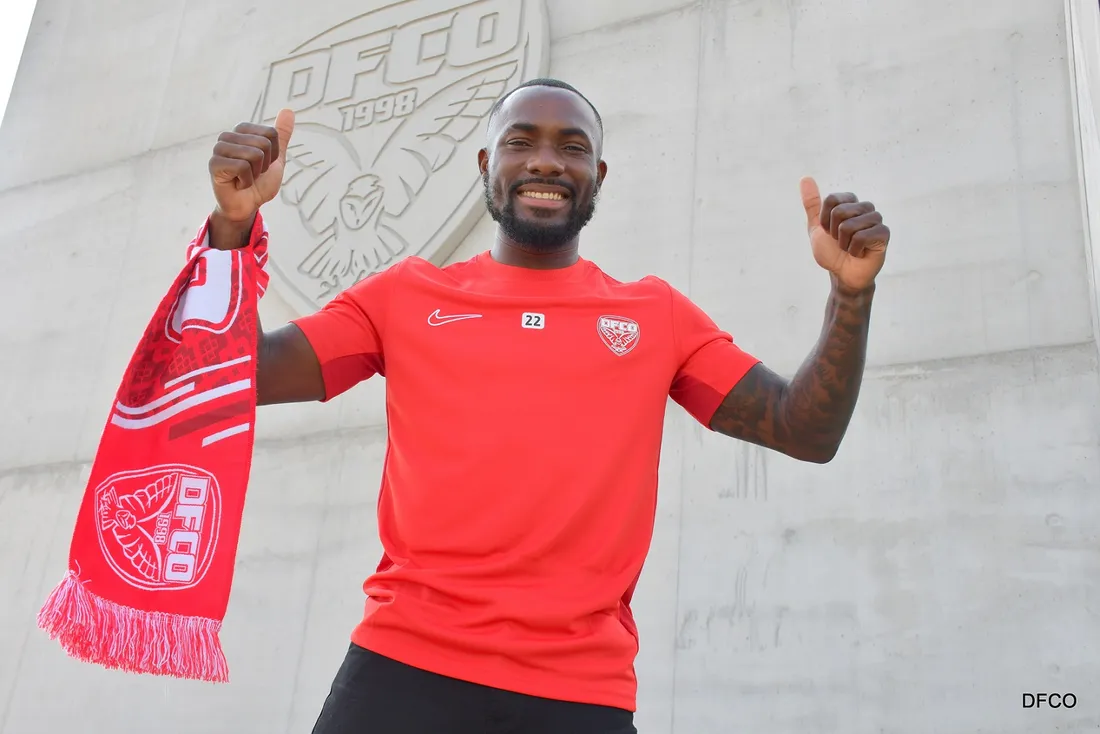 Kader N’Chobi éait arrivé au DFCO en juillet 2023