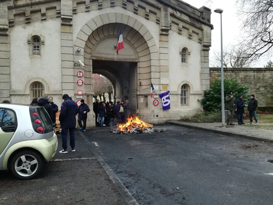 Un blocage est organisé ce mercredi à la prison de Dijon 