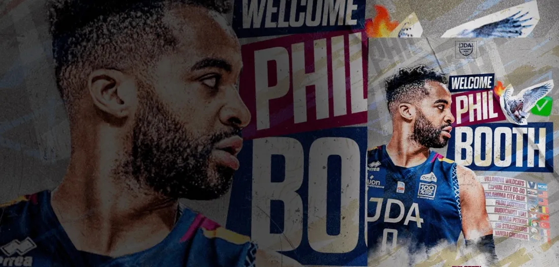 La direction de la JDA a annoncé le recrutement de Phil Booth, un arrière américain de 28 ans