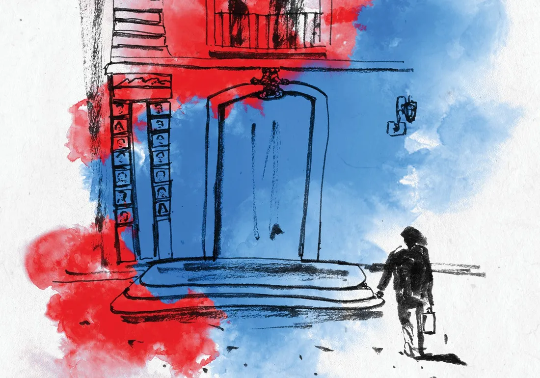 Affiche du film « Revoir l'ambassade, mémoires franco-chiliennes ».