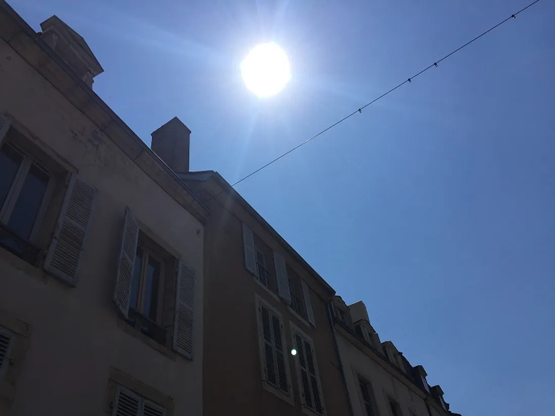 Depuis le week-end dernier, le soleil est bien présent sur Dijon et la Côte-d'Or.