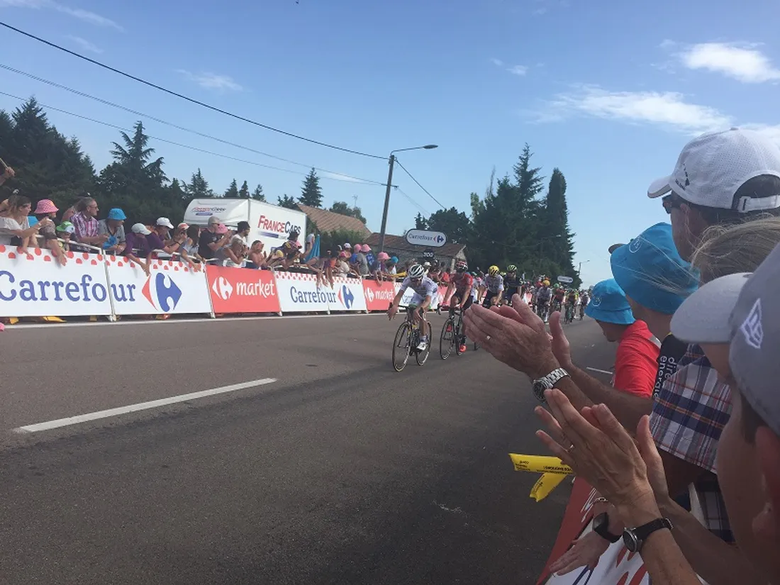 Le Tour de France était passé en 2017 à Nuits-Saint-Georges