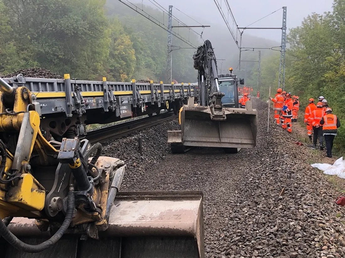 Les travaux se poursuivent sur la ligne SNCF Dijon Paris 