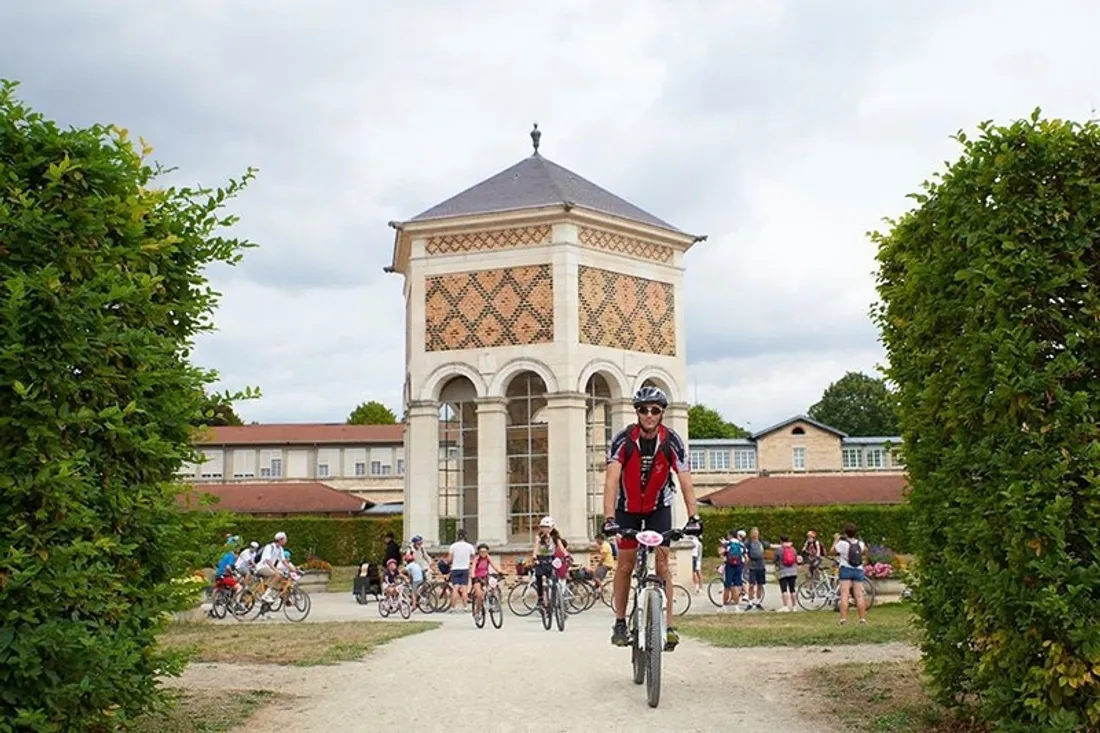 Le Vélotour de Dijon était passé par le centre de la Chartreuse en 2019  