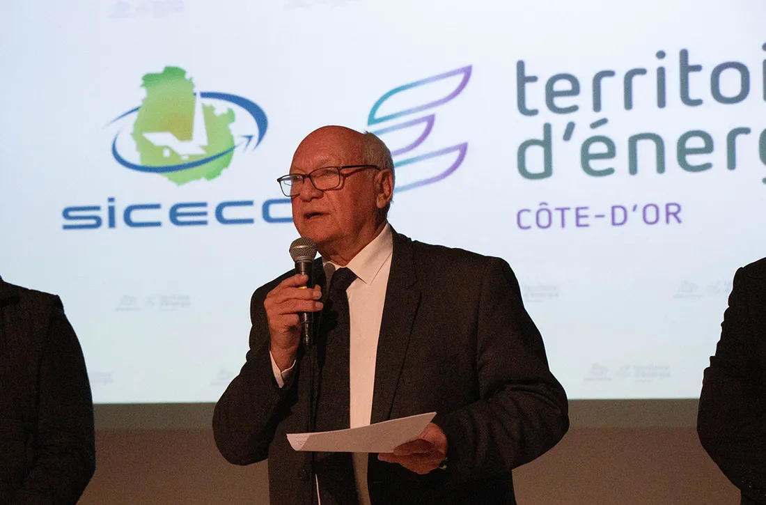 Jacques Jacquenet, président du "SICECO, territoire d’énergie Côte-d’Or".