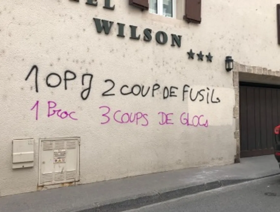 Tags haineux à Dijon