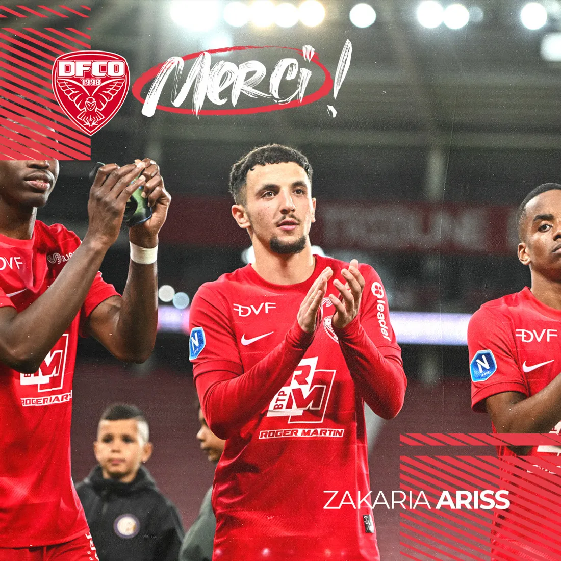 Zakaria Ariss a joué 19 matches avec le DFCO en National la saison dernière.