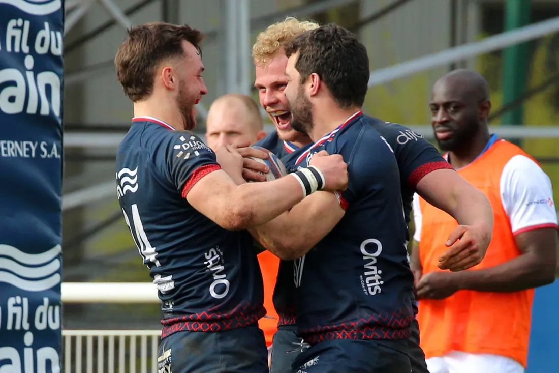 Le Stade Dijonnais et l’AS Mâcon Rugby sont au coude à coude, un match qui s'annonce décisif