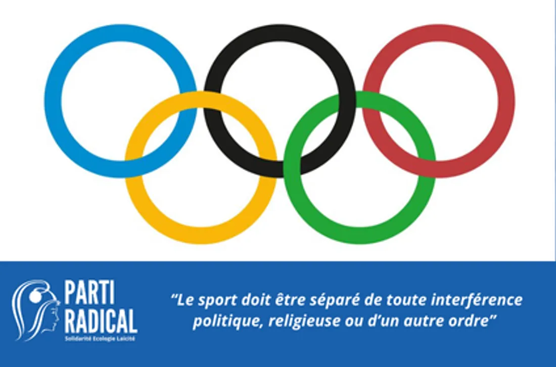 Pour le Parti Radical, le sport doit être séparé de toute interférence politique et religieuse.