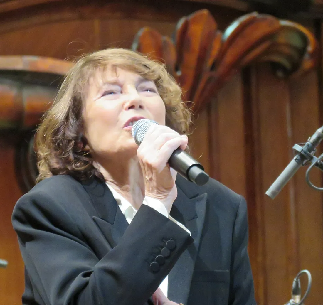 Jane Birkin à Varovie en 2017