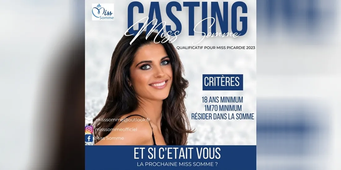 Casting Miss Somme 2023