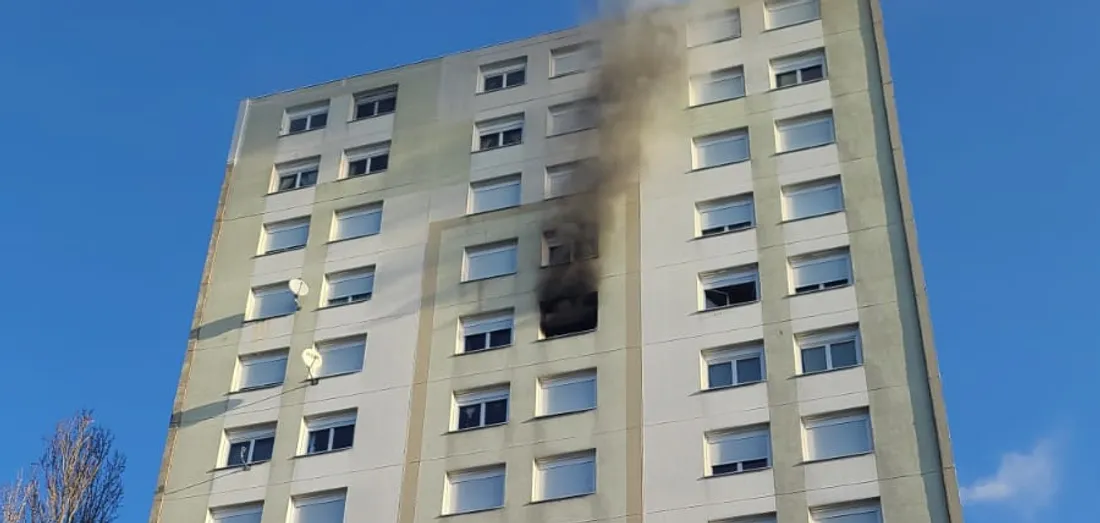 Incendie d'un appartement
