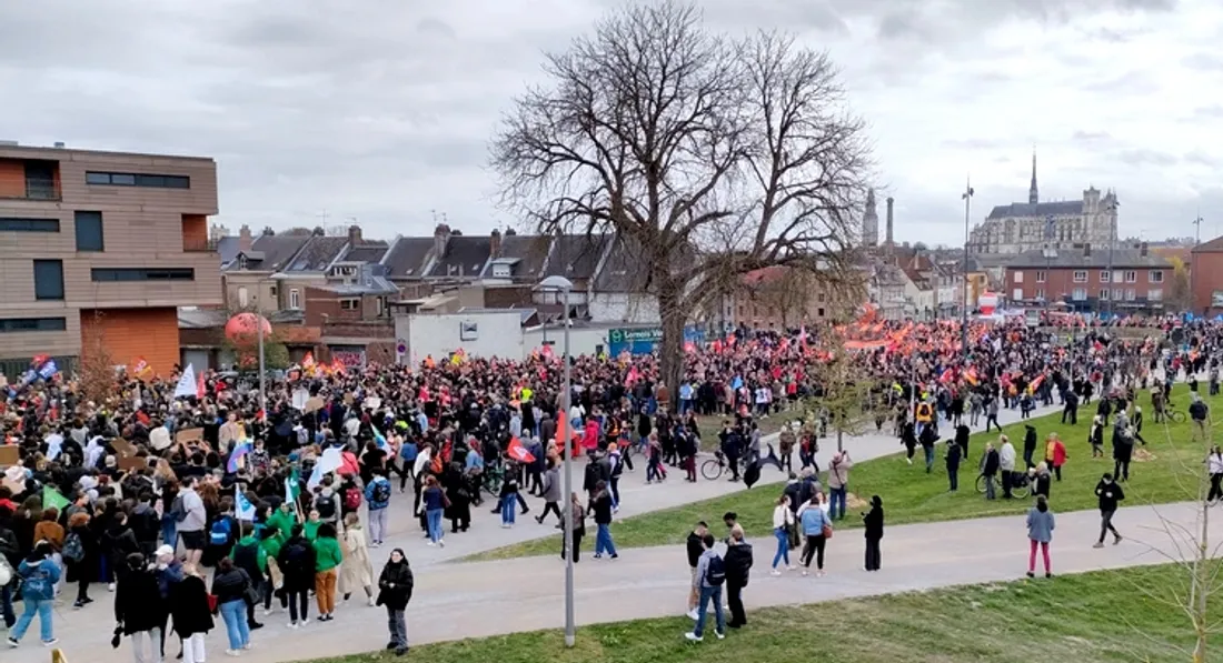 Manifestation le 23/03/2023 à Amiens