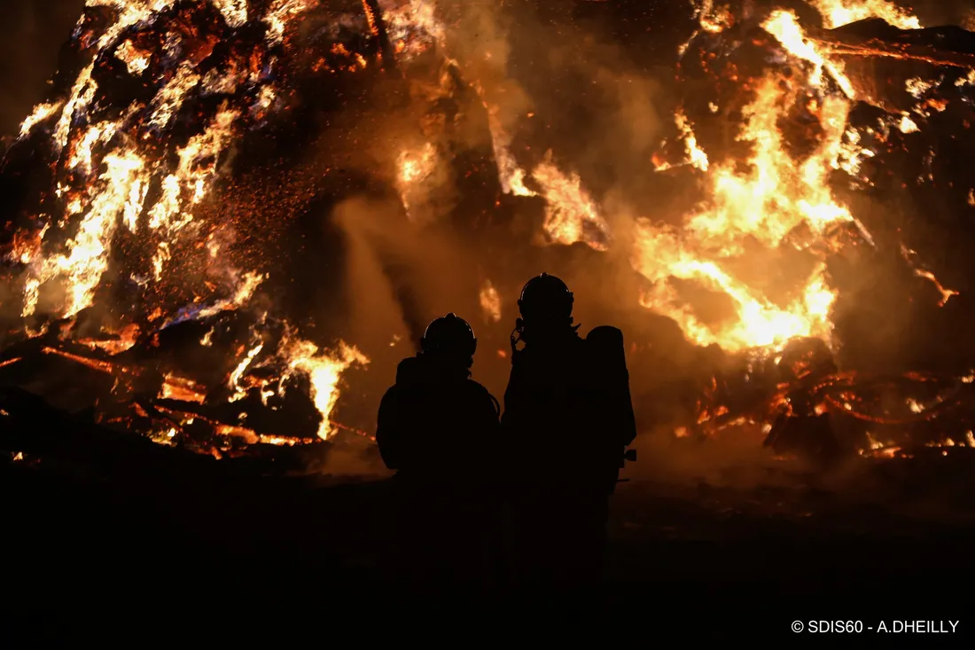 Incendie à Ansauvillers