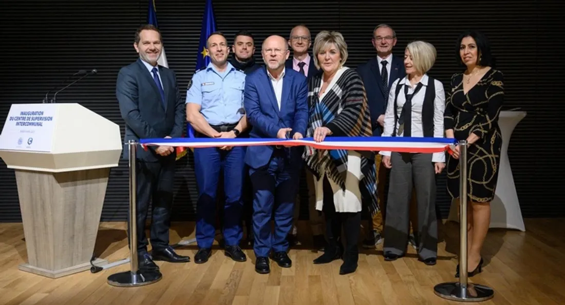 Inauguration du centre de supervision intercommunal