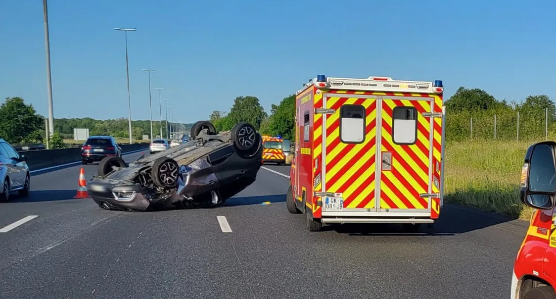 Accident sur l'A1