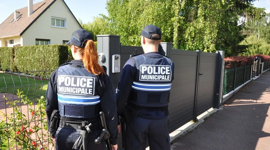 Policiers en patrouille