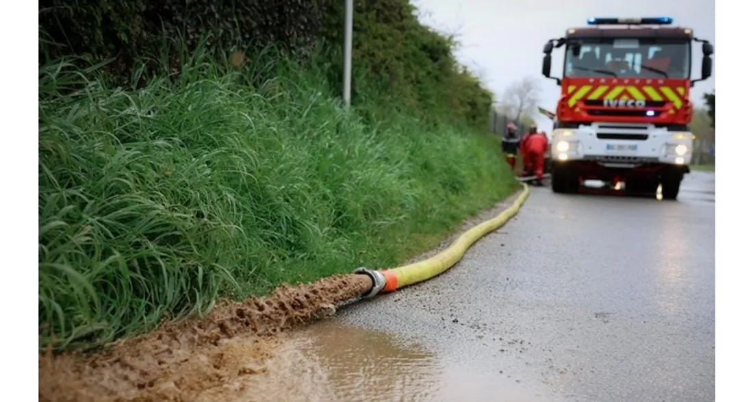 Pompiers en action