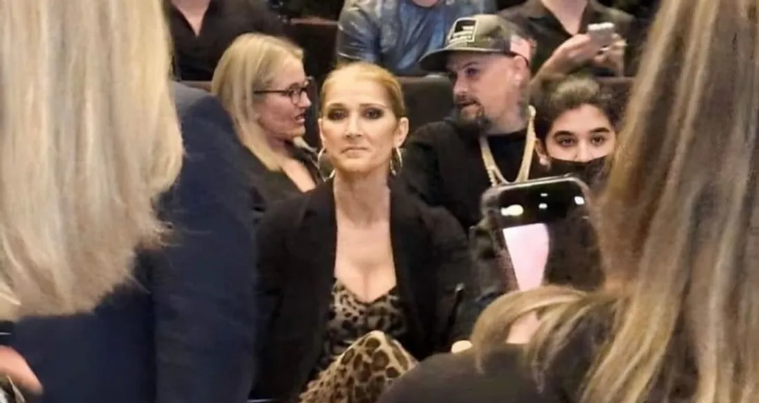 Céline Dion aperçue lors d'un concert à Las Vegas