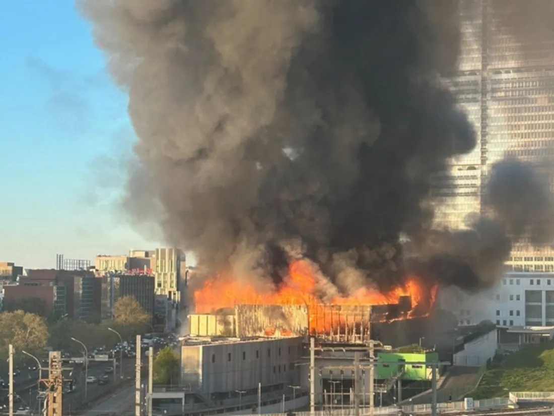 Incendie à Paris