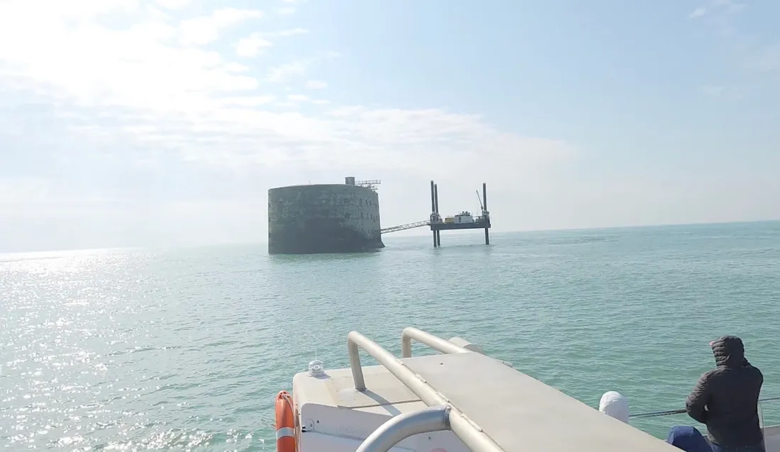 EVASION - Les travaux du Fort Boyard sont lancés