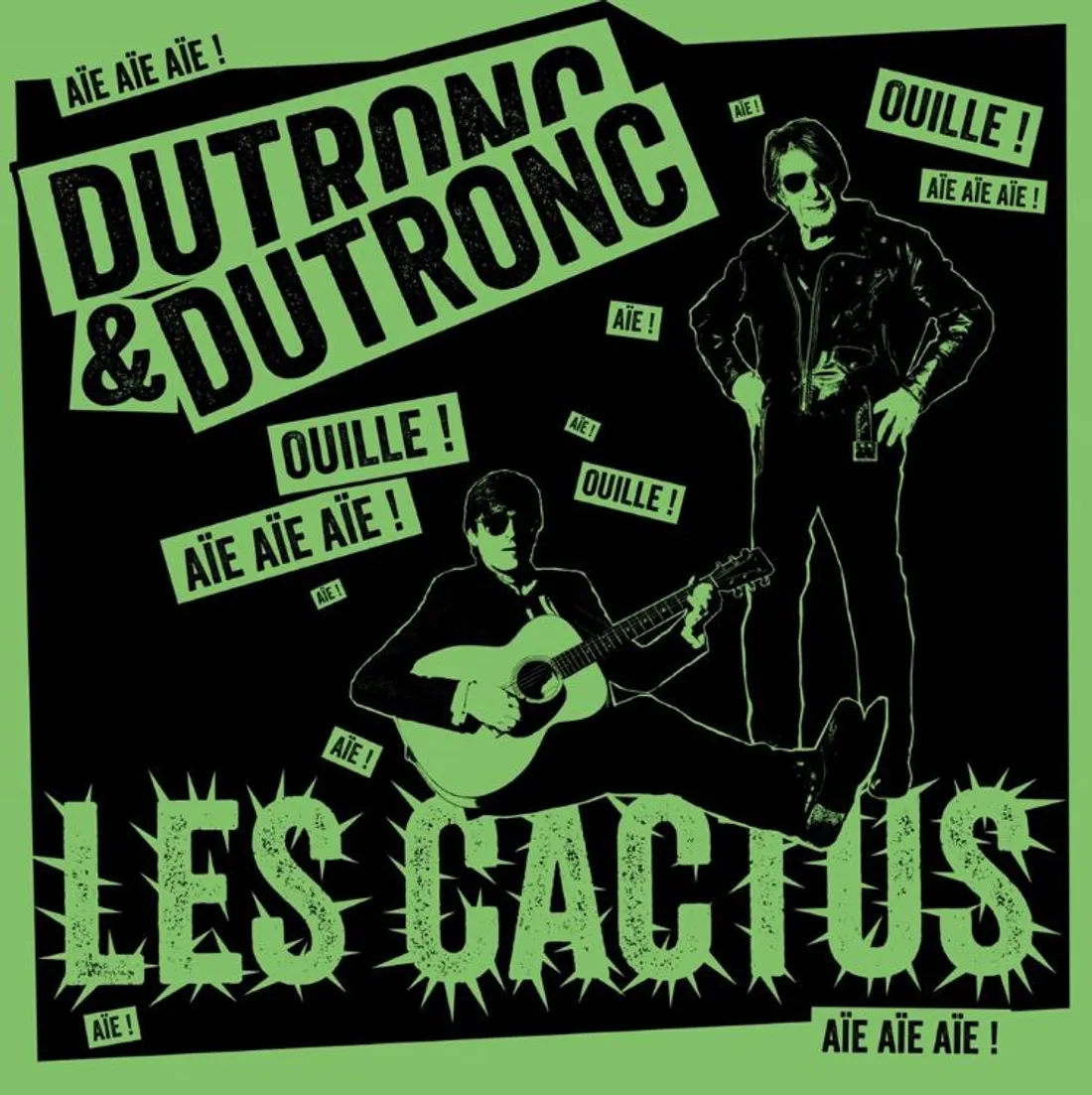 La pochette "Les cactus" de Dutronc & Dutronc