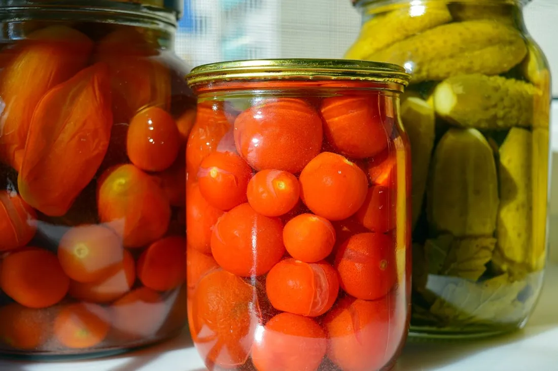 Légumes en bocal