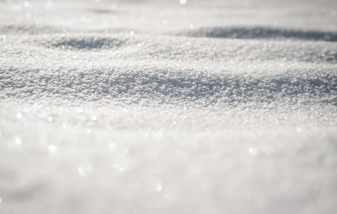 De la neige