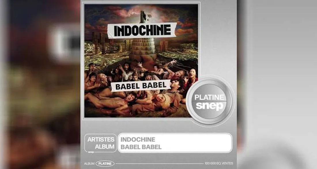 Disque de platine d'Indochine