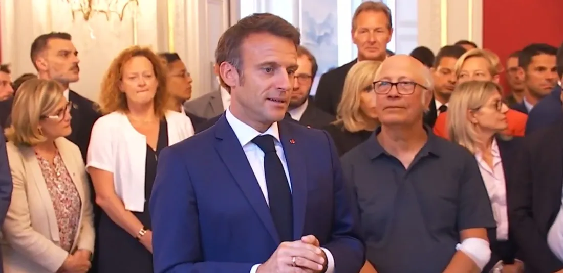 Emmanuel Macron à Annecy