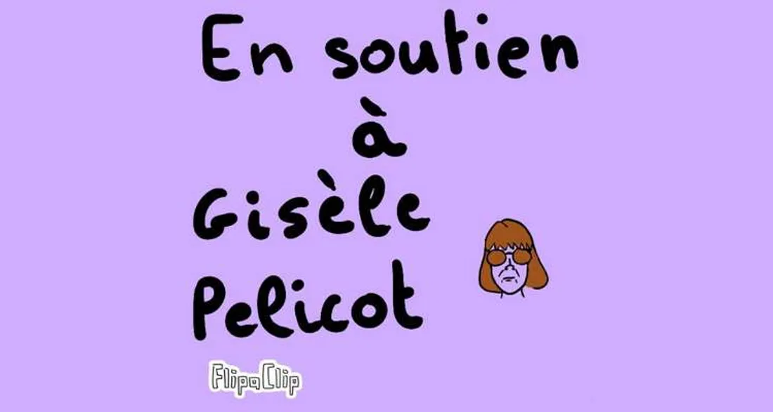 Rassemblement de soutien à Gisèle Pelicot