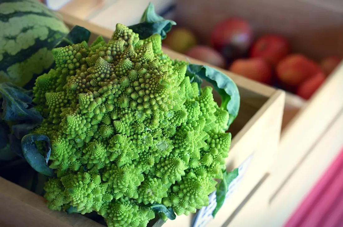 Caisse de légumes